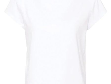 White Sulma Drop Shoulder Tee Hot on Sale