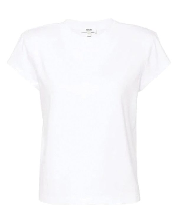 White Sulma Drop Shoulder Tee Hot on Sale