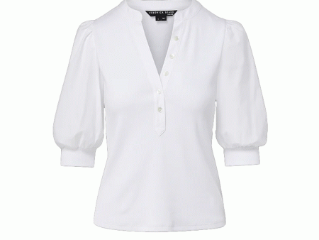 White Coralee Top Online Hot Sale