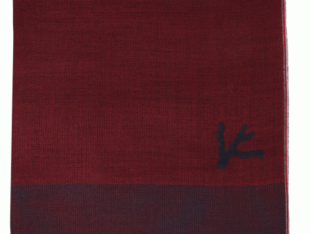 Maroon and Navy Fantasia Scarf Online now