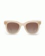 Jena Mirrored Sunglasses in Blonde Sale