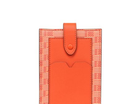 Vertical Phone Pouch in Orange Cheap