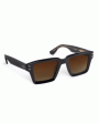 Carter Polarized Sunglasses in Black Tea Discount