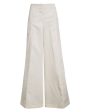 White Demie Linen Pant Discount