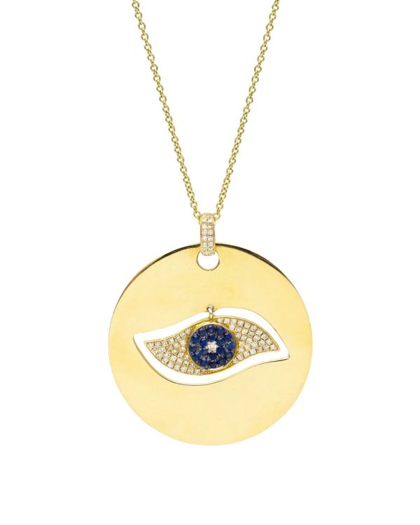 Samira 13 Round Evil Eye Necklace Supply