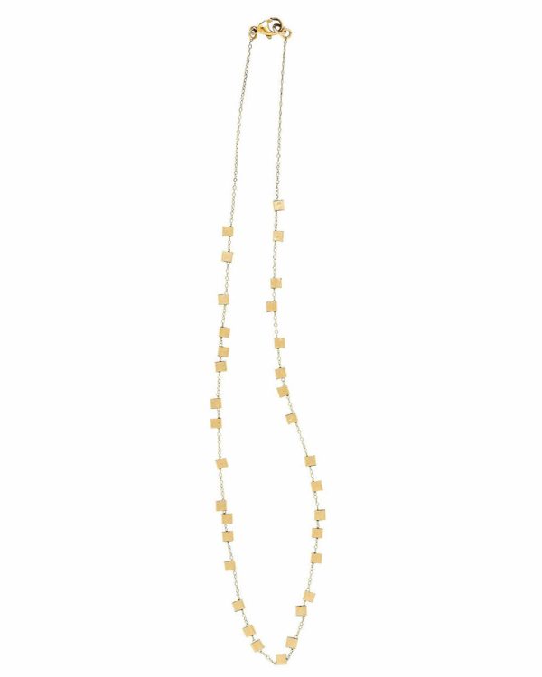 Bertoia Short Chain Necklace For Sale