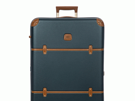 Bellagio 3.0 30” Spinner Trunk in Blue and Tan Cheap