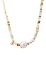 Samira 13 Rainbow Bead Pearl Necklace Sale