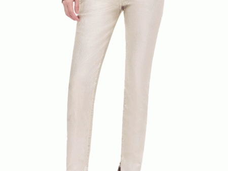 Matte Gold Rae High Rise Ankle Skinny Online now