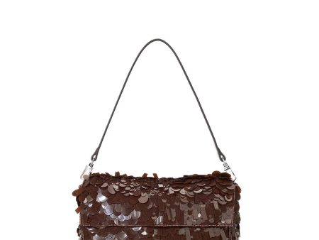 Timmy Shoulder Bag in Cacao on Sale