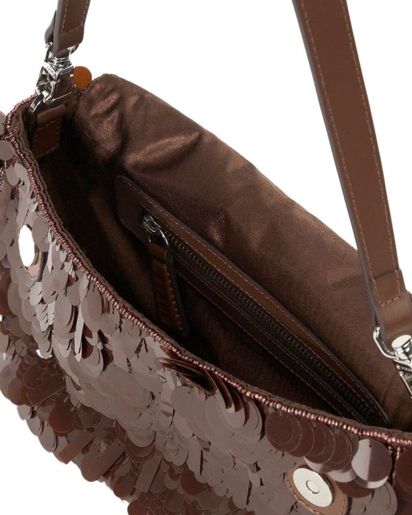 Timmy Shoulder Bag in Cacao on Sale