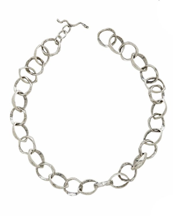 Roman Sterling Silver Chain Necklace Online