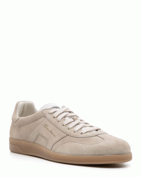 Suede DBS Olympic Sneaker in Beige Cheap