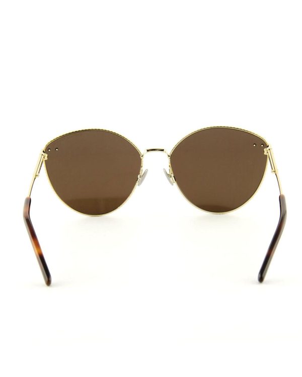 BV Sunglasses in Brown and Gold Online now