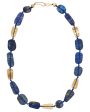 Artifact Bronze and Lapis Necklace Discount