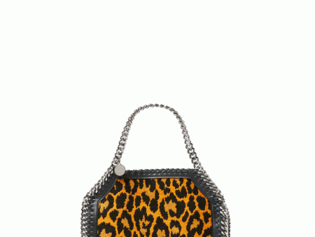 Mini Falabella Jacquard Tote in Leopard Fashion