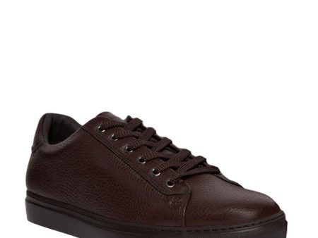 Travis Deerskin Lacep Sneaker in Dark Brown Online Sale