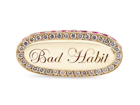 Bad Habit Signet Ring Discount