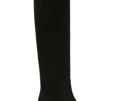 Cecile Knee High Boot in Black Cheap