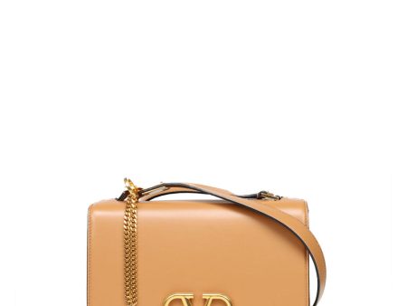 VLogo Shoulder Bag in Cinnamon Discount