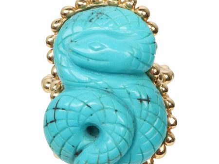 Turquoise Serpent Ring Cheap