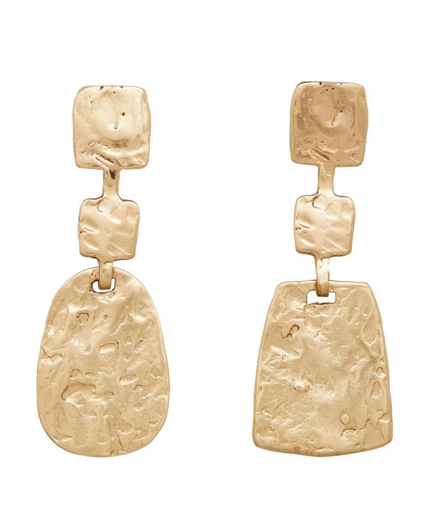 Artifact Bronze Doorknocker Earrings Online