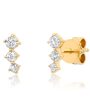 Samira 13 Triple Diamond Earrings Hot on Sale