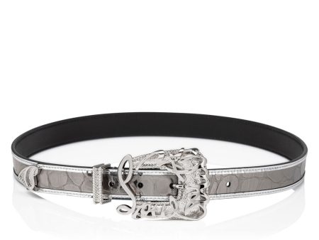 Giddy Dundee Belt in Anthracite Online