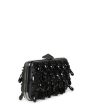 Carry Secrets Rhinestone Minaudiere Clutch in Nero Jet Online Hot Sale