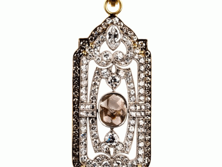 Vintage Diamond Pin Pendant Online Hot Sale