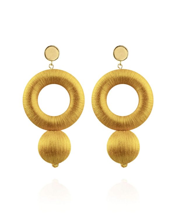 Saule Saskia Earrings in Summer Haze Cheap