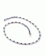 Sapphire and Diamond Emerald Cut Riviera Necklace on Sale