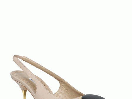 Chiaran 70 Slingback Pump in Nude Hot on Sale