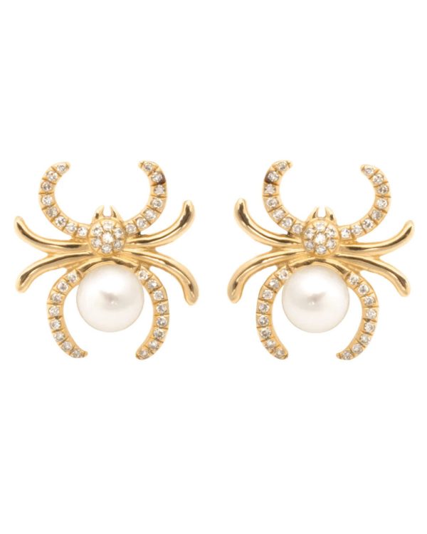 Samira 13 Pearl Spider Earrings Online now