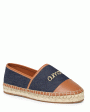 Jenna Denim Flat Espadrille in Indigo For Cheap