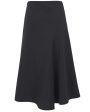 Anthracite Aline Midi Skirt Cheap