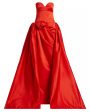 Red Rosette Pauline Cape Gown Online