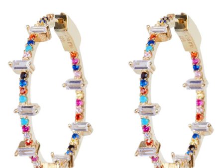 Rainbow Houlehan Hoop Earrings Online