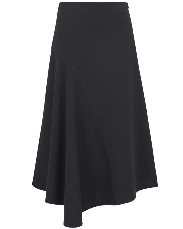 Anthracite Aline Midi Skirt Cheap