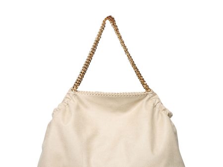 Falabella Drawstring Tote in Butter Cream Supply