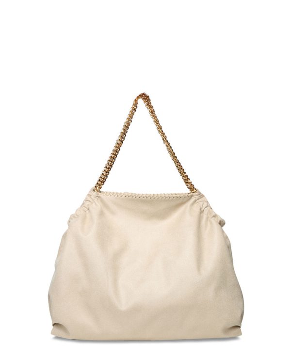 Falabella Drawstring Tote in Butter Cream Supply