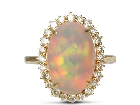 Palm Beach Opal Ring For Discount