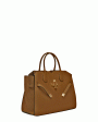 Medium Milano Two Handle Bag in Chocolate Fashion