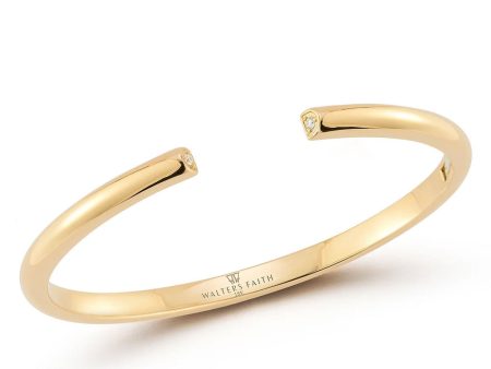 Thoby Diamond Tubular Cuff Bracelet Discount