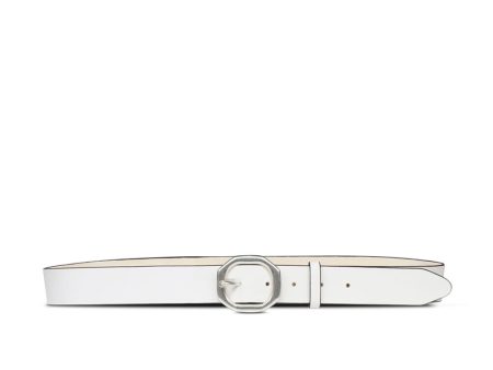 Audrey Belt in White Hot on Sale