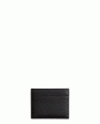 VLogo Signature Soft Grain Card Case in Nero Fashion