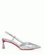 Condoroline 55 Slingback Pump in Silver For Sale