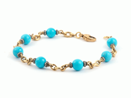 Turquoise Ball Bracelet Online