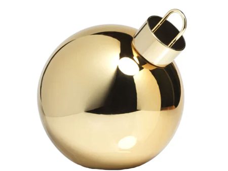 Led Gold Glass Medium Size Ornament Online