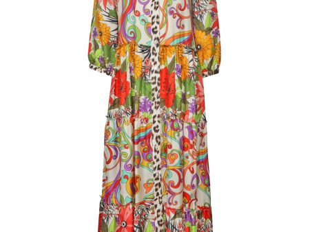 Arabesqes Pop Flore Maxi Dress Fashion